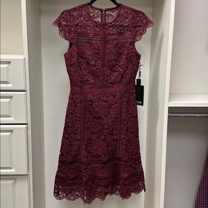 White House Black Market Lace Cocktail Dress